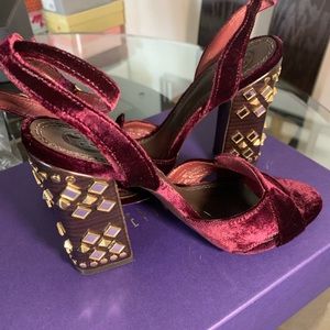 Tory Burch blocked heel